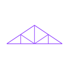 Buildings Trusses Howe Sketch Drawing Svg, Free Vectors File